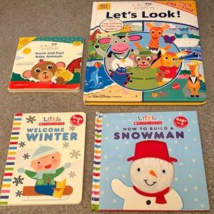 Bundle of 4 baby books